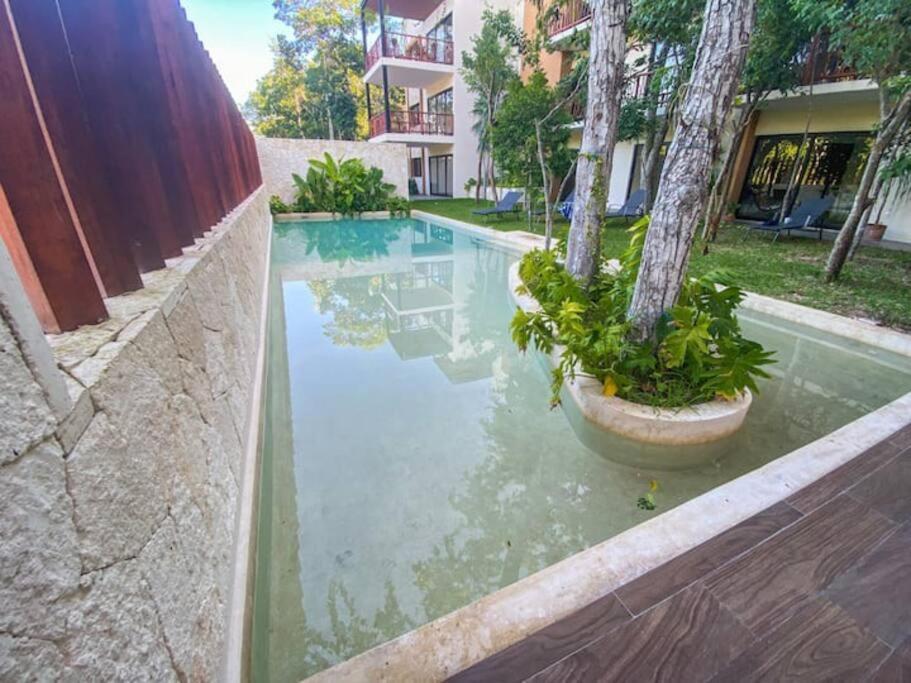 Suit Next To The Common Top Roof Exclusive Building Kingsize Bed 2 Super Pools, Gym, Grill Tulum Zewnętrze zdjęcie