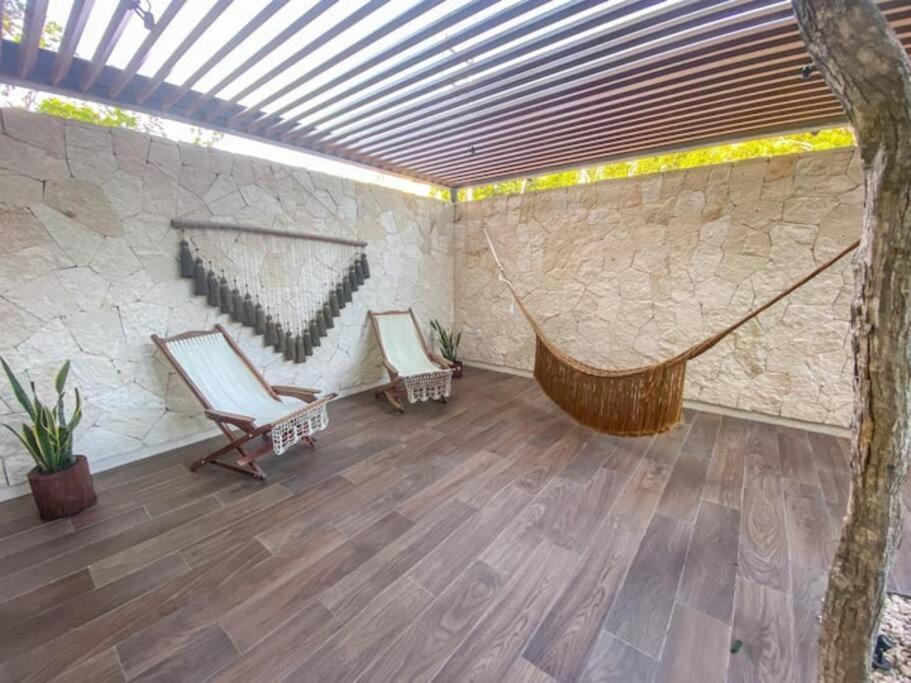 Suit Next To The Common Top Roof Exclusive Building Kingsize Bed 2 Super Pools, Gym, Grill Tulum Zewnętrze zdjęcie