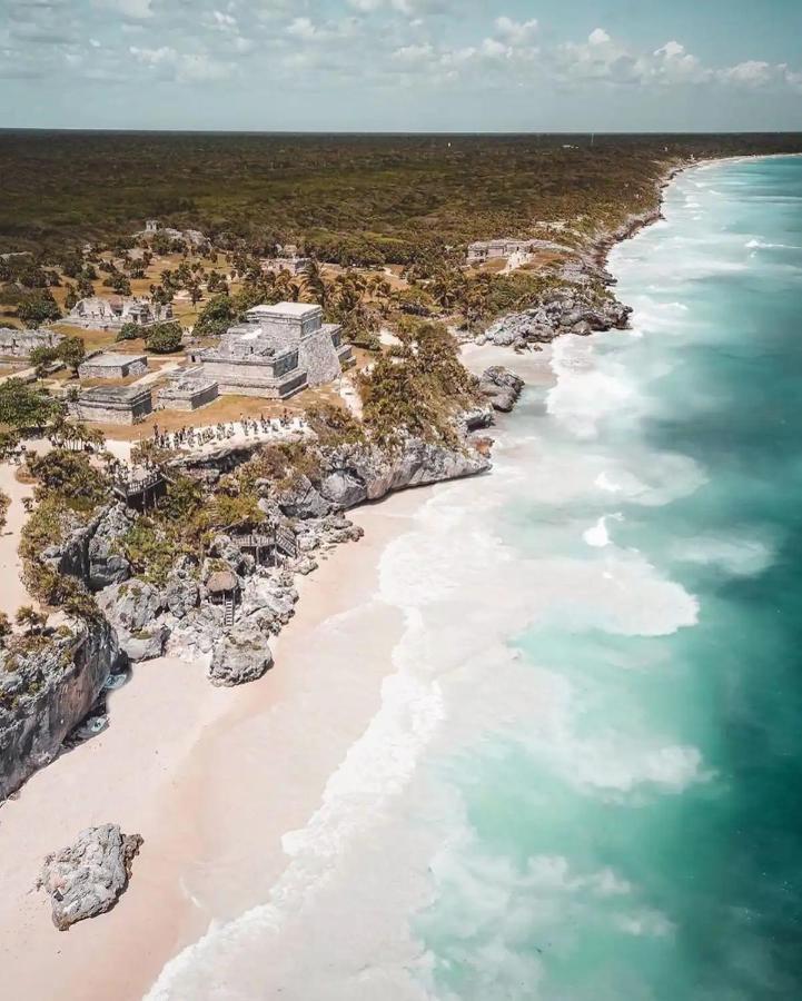 Suit Next To The Common Top Roof Exclusive Building Kingsize Bed 2 Super Pools, Gym, Grill Tulum Zewnętrze zdjęcie