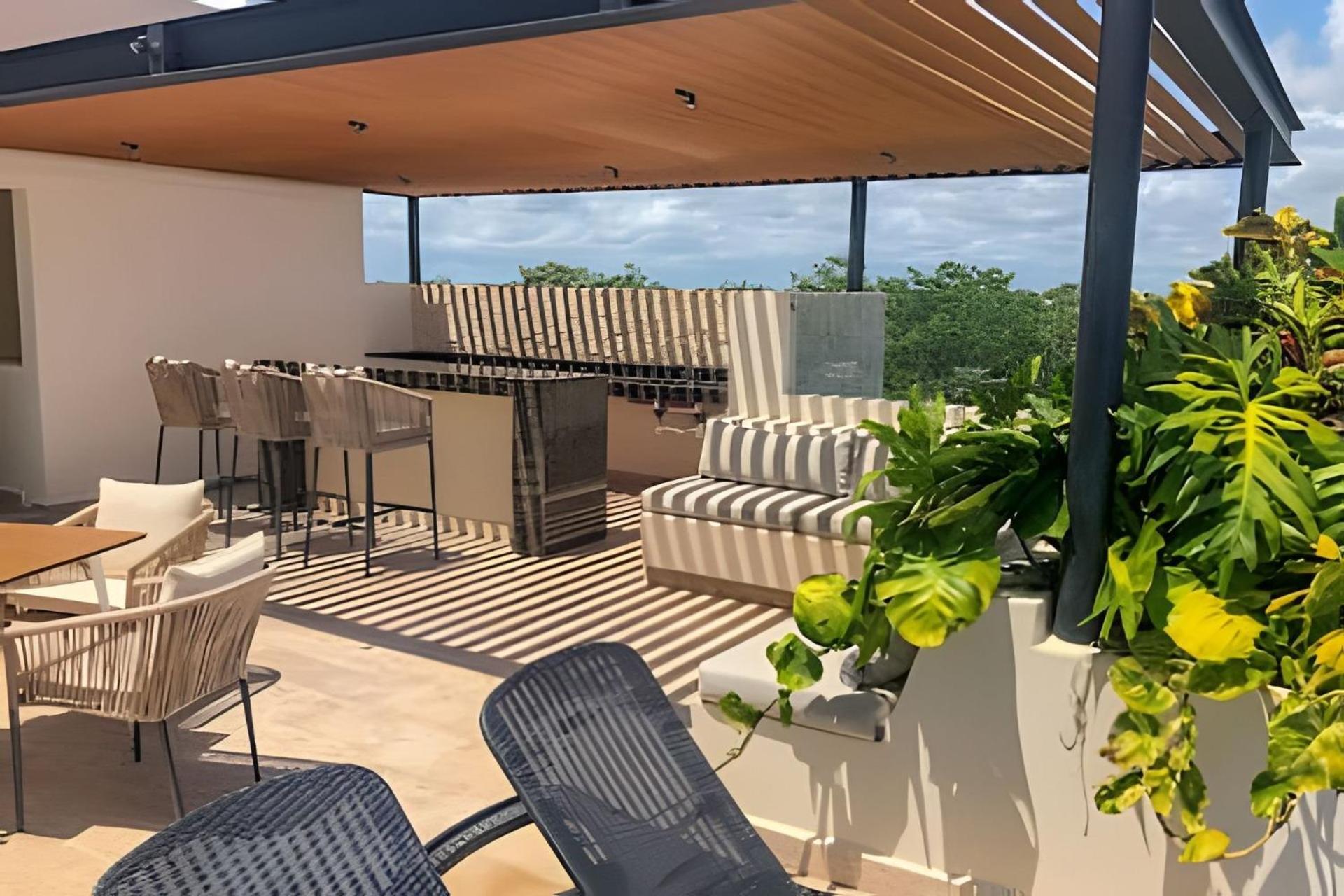 Suit Next To The Common Top Roof Exclusive Building Kingsize Bed 2 Super Pools, Gym, Grill Tulum Zewnętrze zdjęcie