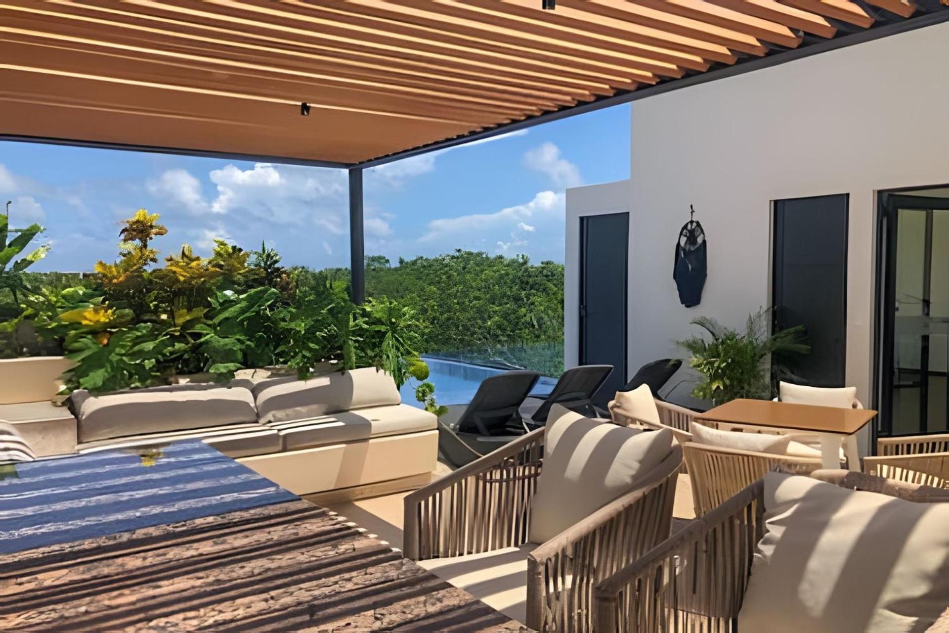 Suit Next To The Common Top Roof Exclusive Building Kingsize Bed 2 Super Pools, Gym, Grill Tulum Zewnętrze zdjęcie