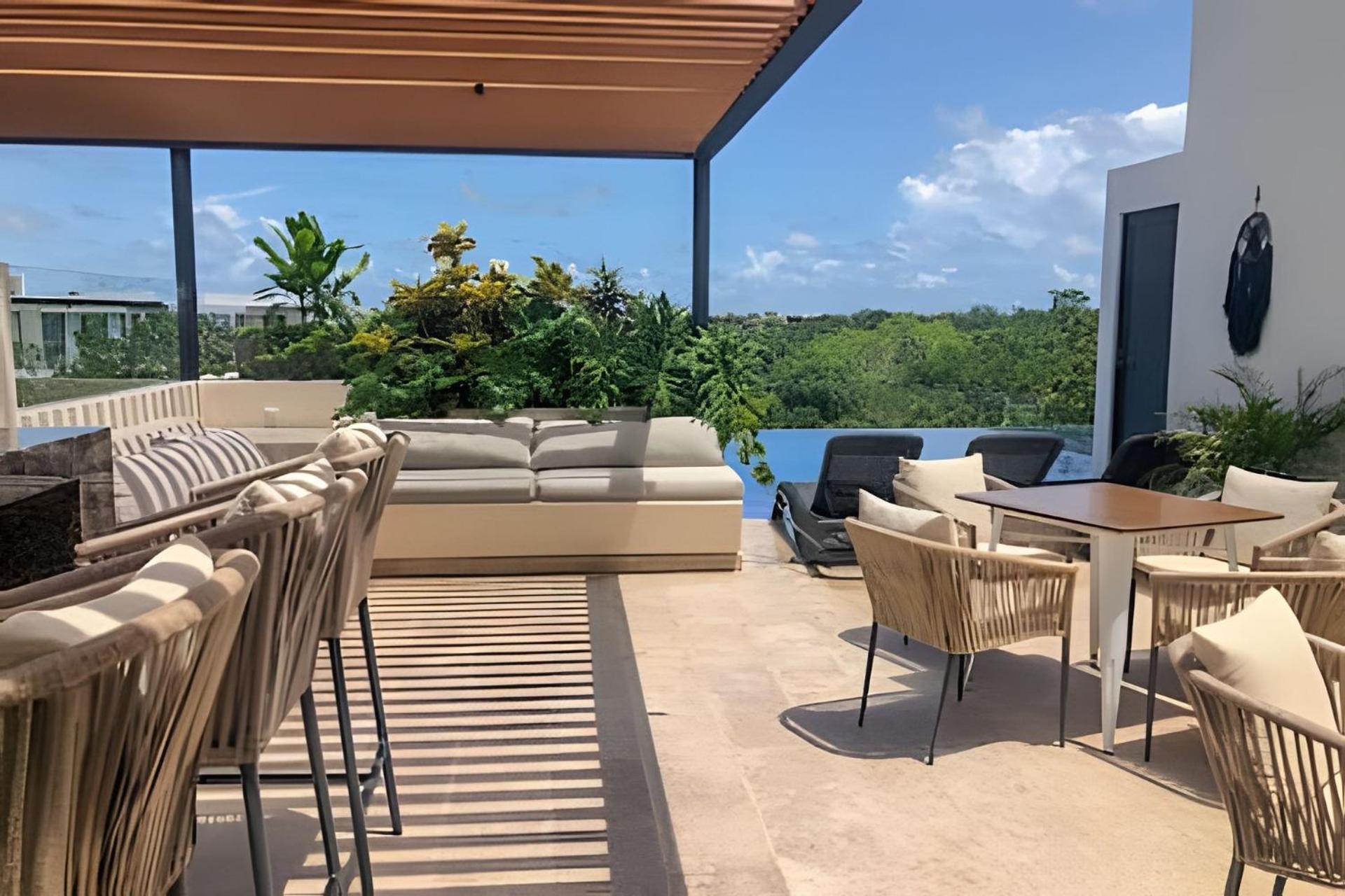 Suit Next To The Common Top Roof Exclusive Building Kingsize Bed 2 Super Pools, Gym, Grill Tulum Zewnętrze zdjęcie
