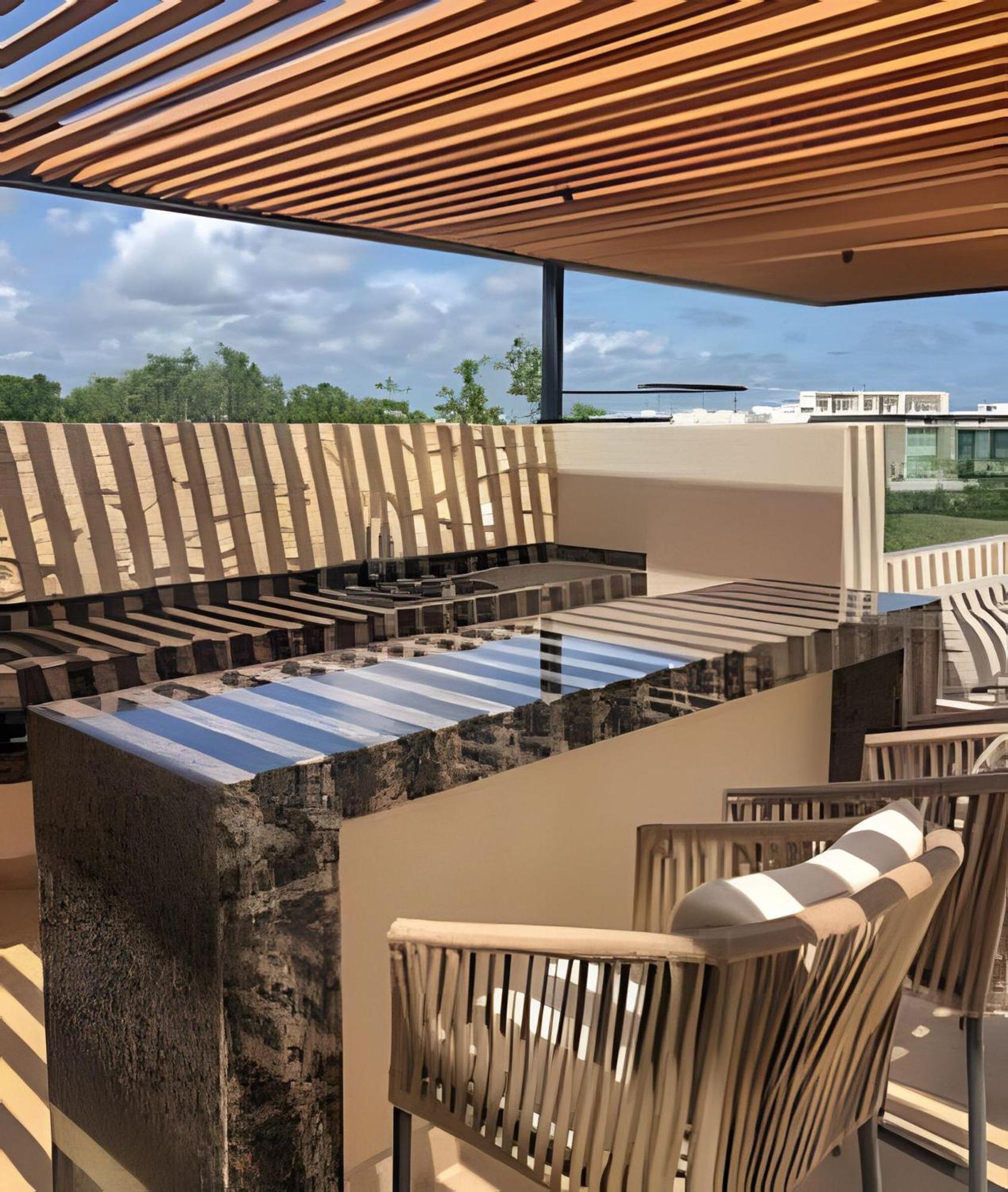 Suit Next To The Common Top Roof Exclusive Building Kingsize Bed 2 Super Pools, Gym, Grill Tulum Zewnętrze zdjęcie
